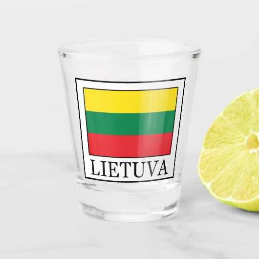 Lietuva Shot Glas (Voorkant)