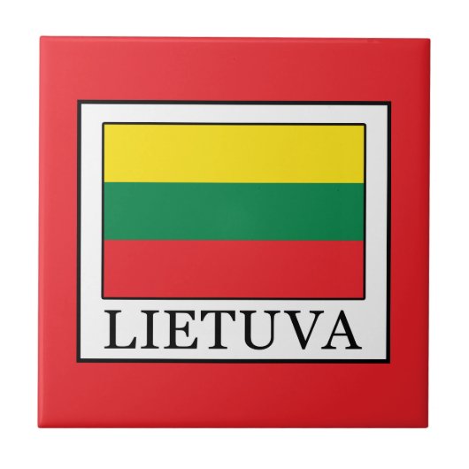 Lietuva Tegeltje (Voorkant)