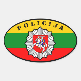 Lietuvos policija Sticker