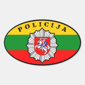 Lietuvos policija Sticker