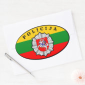 Lietuvos policija Sticker (Envelop)