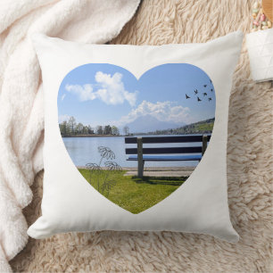 Lieu de repos en mer - coussin d'oreiller à motif
