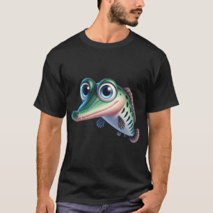 Lieve Alligator Gar Vis T-shirt