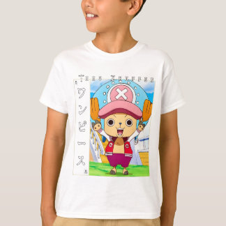 Lieve Anime Rendier Karakter met Rode Medicijn T-shirt