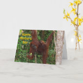 Lieve Baby met moeder Happy Moederdag Kaart (Gele Bloem)