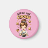 Lieve bakkersmeisje nog maar één koekje magneet (Voorkant)