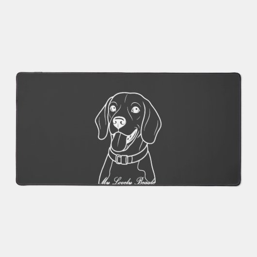 Lieve Beagle Bureaumat (Voorkant)
