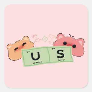 Lieve Beer Verliefd Sticker