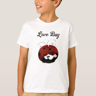 Lieve Bug Lieveheersbeestje, Schattige Cartoon Val T-shirt