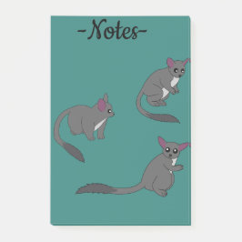 Lieve Bushbabies Illustratie Post-it® Notes