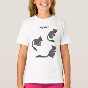 Lieve Bushbabies Illustratie T-shirt