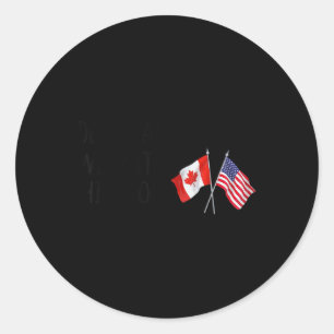Lieve Canada, wij haten hem ook Ronde Sticker