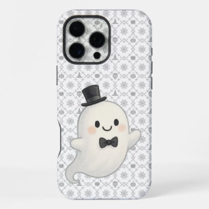Lieve cartoon spook Halloween iPhone 16 Pro Max Hoesje