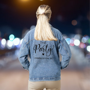 Lieve Charleston vrijgezellenfeest voor dames Denim Jacket