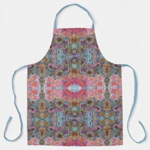 Lieve Chique Bloementuin Aquarel Schildering Schort