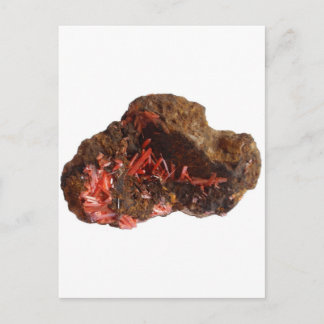 Lieve Crocoite Crystals! Briefkaart