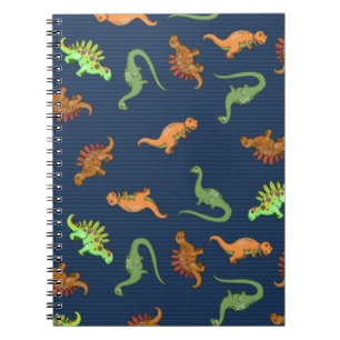 Lieve Dinosaurussen Patroon Notitieboek
