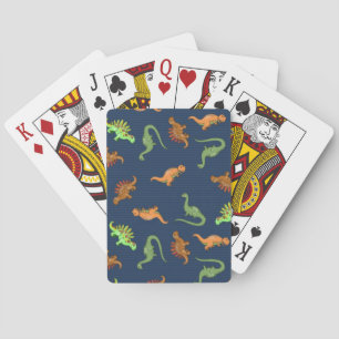 Lieve Dinosaurussen Patroon Pokerkaarten