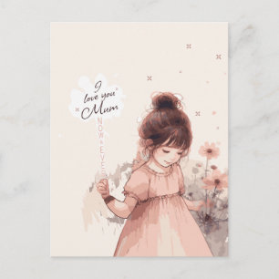 Lieve Dochter Liefde Mam Briefkaart