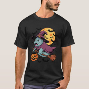 Lieve Doejong Zaagheks Die op Bezem Rijdt Hallowee T-shirt
