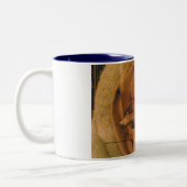 Lieve dromen! tweekleurige koffiemok (Links)