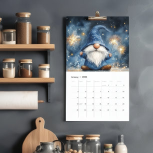 Lieve Dwergen 2027 Enkele Pagina Kalender