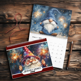 Lieve Dwergen 2027 Middelgrote Tweepagina Kalender