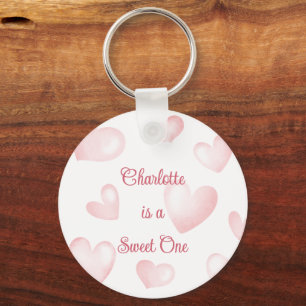 Lieve Een, Elke Naam, Lieve Verjaardagsfeest, Hart Sleutelhanger