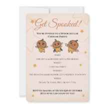 Lieve en enge Halloween pompoen verkleed feestje