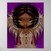 Lieve Eyes fee Art Print (Voorkant)