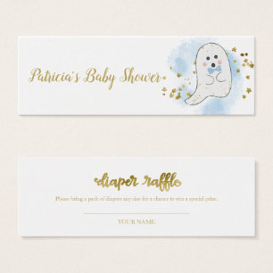 Lieve Geest Halloween Baby Borrel Luierspel Mini Visitekaartjes