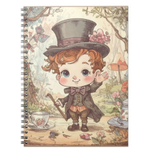 Lieve Gekke Hoedenmaker Fantasievolle Wonderland B Notitieboek