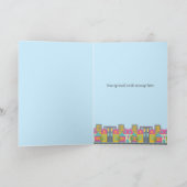 Lieve gelukkige huisverjaardag makelaar kaart (Binnen)