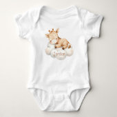 Lieve Giraffe  Romper (Voorkant)
