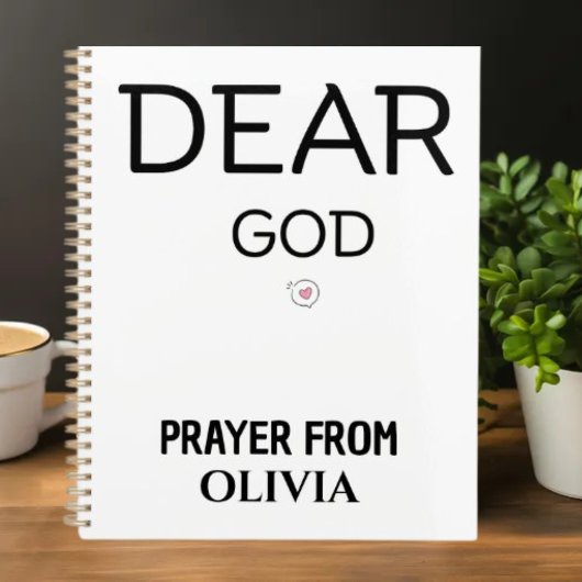 Lieve God, persoonlijk gebed Planner