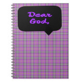 Lieve God – Spiral Notitieboek (Voorkant)