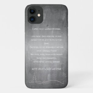 Lieve goede kerstman iPhone 11 hoesje