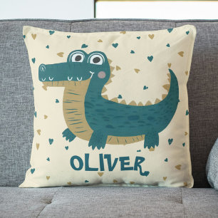 Lieve Grappige Baby Alligator Persoonlijk Kussen