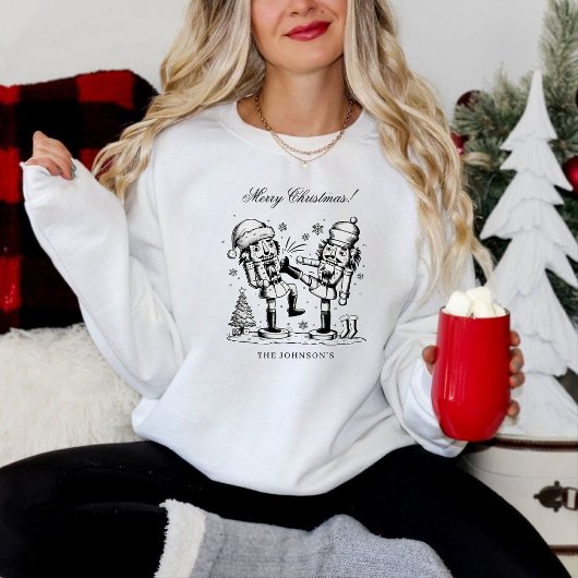 Lieve grappige notenkrakers Kerst gepersonaliseerd Trui