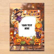 Lieve Halloween Acryl Uitnodiging #1