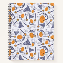 Lieve Halloween Doodle Notitieboek – Magische Pomp