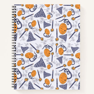 Lieve Halloween Doodle Notitieboek – Magische Pomp