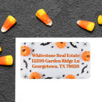 Lieve Halloween-feestpompoenen retouradres