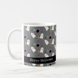 Lieve Halloween Geest Kleurig Confetti Koffiemok