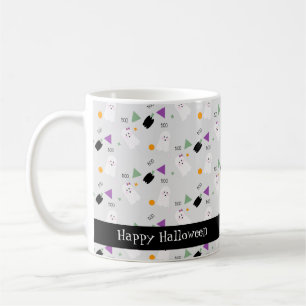 Lieve Halloween Geest Kleurig Confetti Koffiemok
