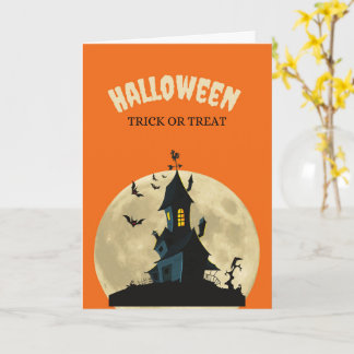 Lieve Halloween Kaarten Geesten, Pompoenen