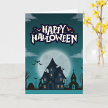 Lieve Halloween Kaarten Geesten, Pompoenen