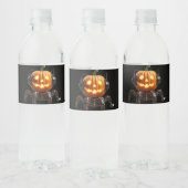 Lieve Halloween met jou Waterfles Etiket (Flessen)