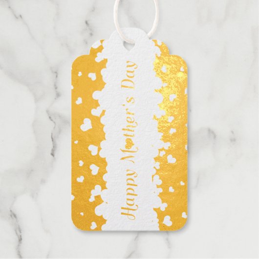 Lieve Happy Moederdag Hearts Cadeaulabels (Voorkant)