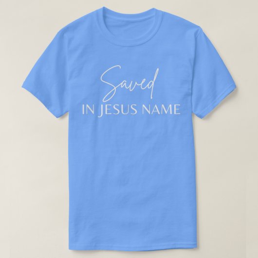 Lieve Heer Jesus Salvation Prayer T-shirt (Design voorkant)